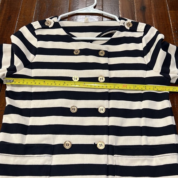 J. CREW Maritime Blazer Navy Stripe XS - Picture 11 of 12
